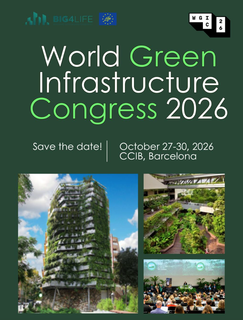 Barcelona i Lleida acolliran el World Green Infrastructure Congress 2026